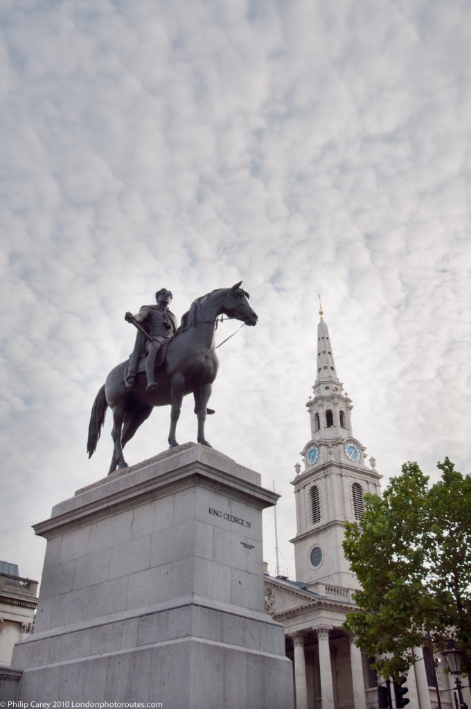 George iV and St Martins in Field Church